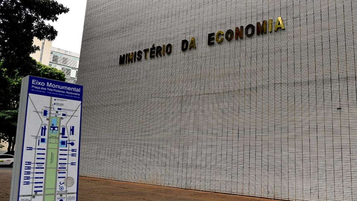 Concurso do Ministério da Economia: fachada da sede da pasta, em Brasília