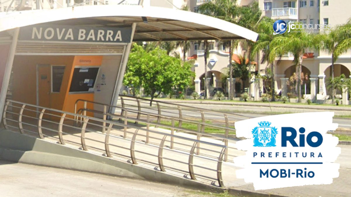 Processo seletivo da MOBI-Rio RJ: estação Nova Barra