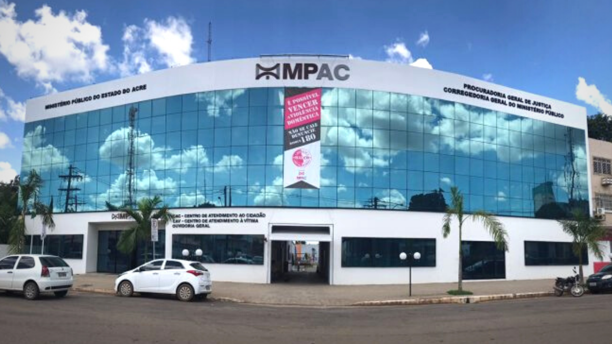 Concurso MP AC Promotor: prédio do Ministério Público do Acre