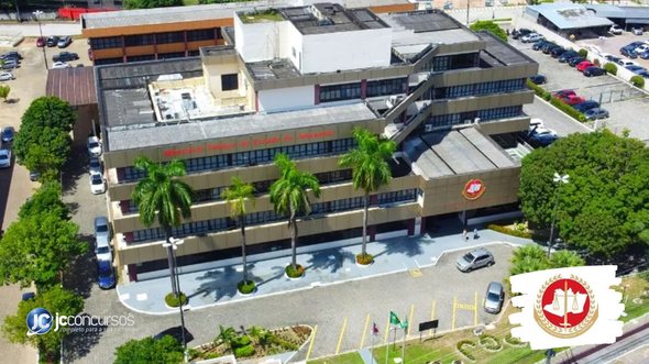 Concurso do MP AM: vista aérea do edifício-sede do órgão, em Manaus - Foto: Divulgação
