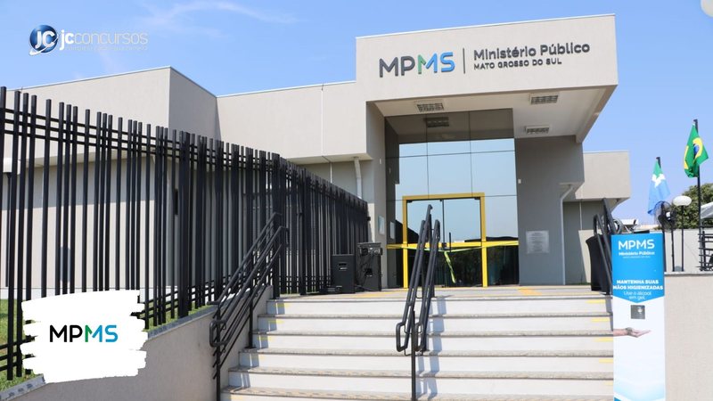 Concurso do MP MS: sede do órgão, em Campo Grande