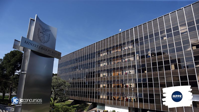 Concurso do MP PR: edifício-sede da instituição, em Curitiba