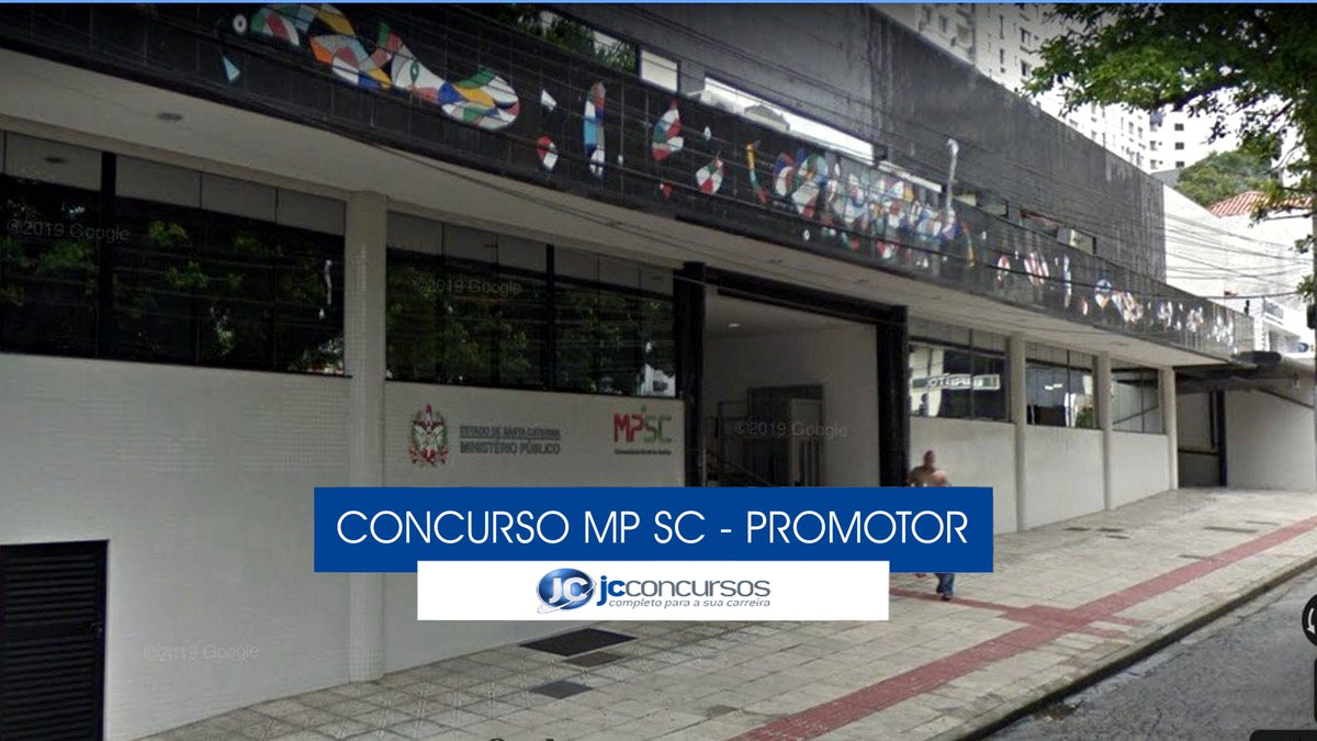 Concurso MP SC - prédio do Ministério Público de Santa Catarina