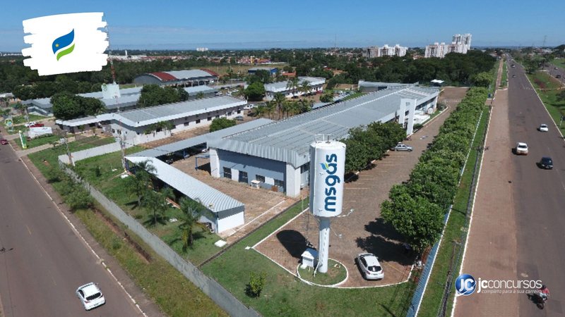 Concurso da MSGÁS: sede da empresa, em Campo Grande