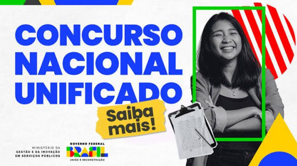 Banner oficial do Concurso Nacional Unificado - Divulgação/Governo Federal