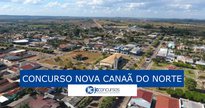 Concurso de Nova Canaã do Norte: vista da cidade - Divulgação