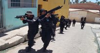 Concurso PC AL: policiais durante operação - Divulgação