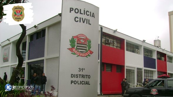 Concurso da PC SP: fachada de unidade da corporação, na capital paulista - Divulgação