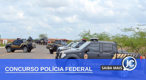 Concurso Polícia Federal - viaturas da corporação - Divulgação