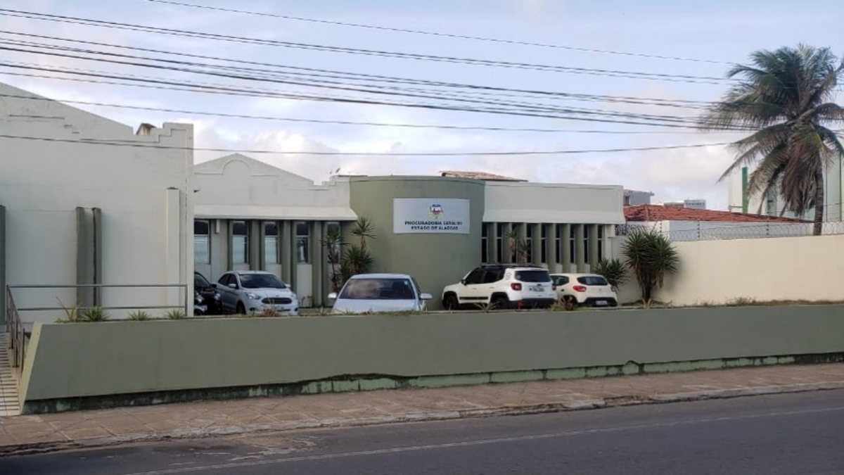 Concurso PGE AL: fachada da sede da Procuradoria Geral do Estado de Alagoas