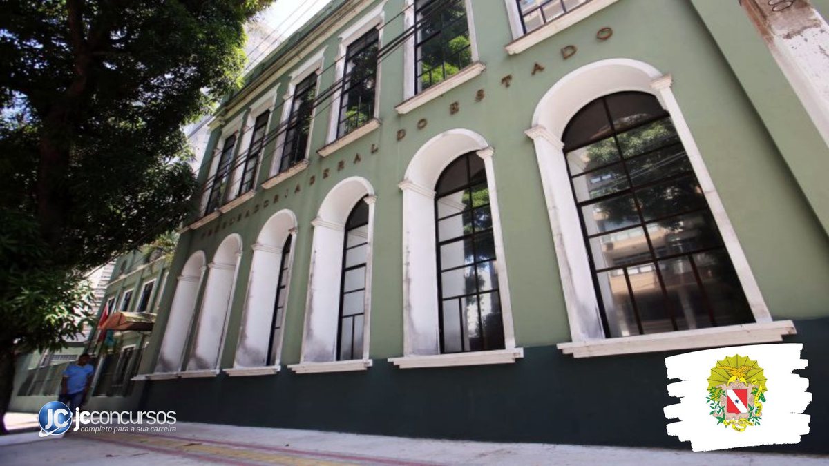 Concurso da PGE PA: fachada do edifício-sede do órgão, em Belém