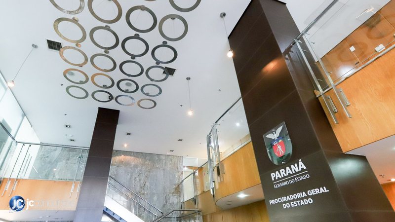 Concurso da PGE PR: interior do prédio da Procuradoria-Geral do Estado do Paraná