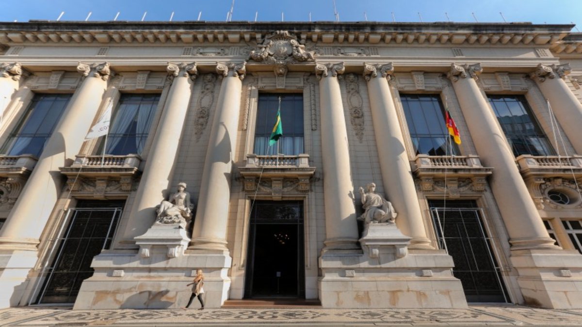 Concurso PGE RS: fachada do Palácio Piratini, sede do Executivo