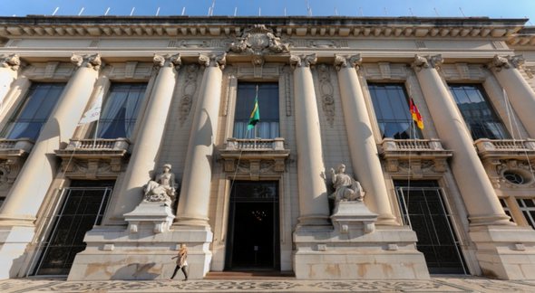 Concurso PGE RS: fachada do Palácio Piratini, sede do Executivo - Divulgação