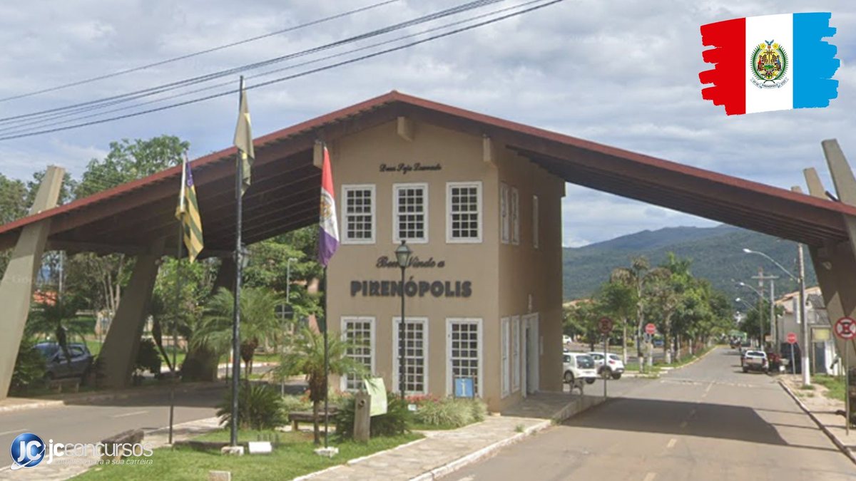 Concurso de Pirenópolis GO: portal de entrada da cidade