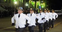 Concurso PM MG: oficiais desfilam durante cerimônia de formatura - Omar Freire/Imprensa MG