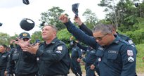 Concurso PM PA: soldados durante cerimônia de formatura - Divulgação