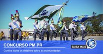 Concurso PM PR para cadetes - Divulgação