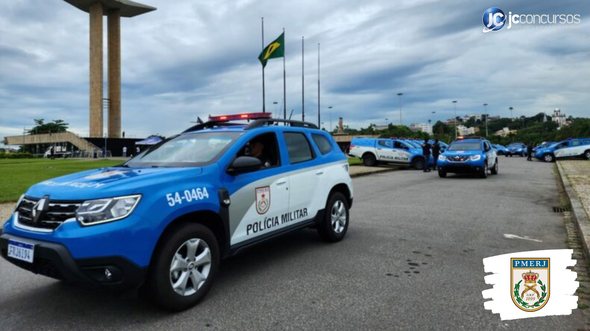 Concurso da PME RJ: viatura da Polícia Militar do Rio de Janeiro - Foto: Divulgação