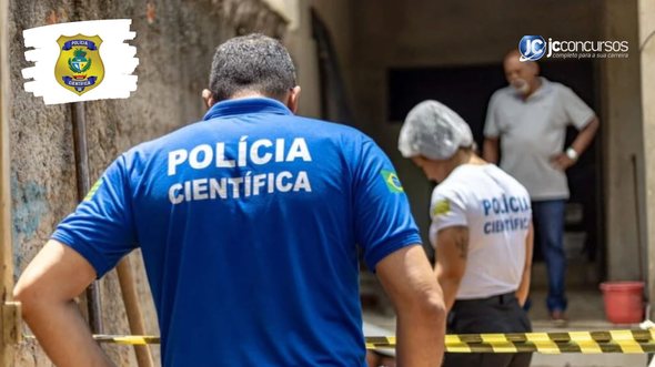 Concurso da Polícia Científica de Goiás: agentes durante ocorrência policial - Foto: Divulgação