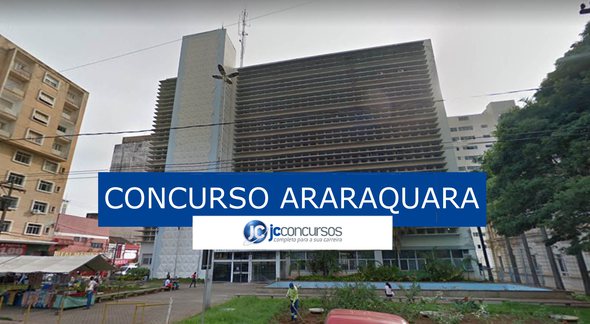 Concurso de Araraquara: sede do órgão - Google Street View
