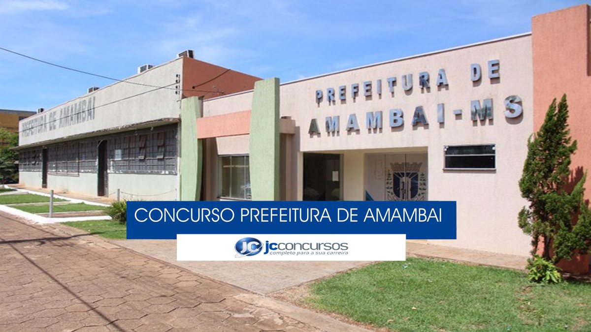 Concurso Prefeitura Amambai - sede do Executivo