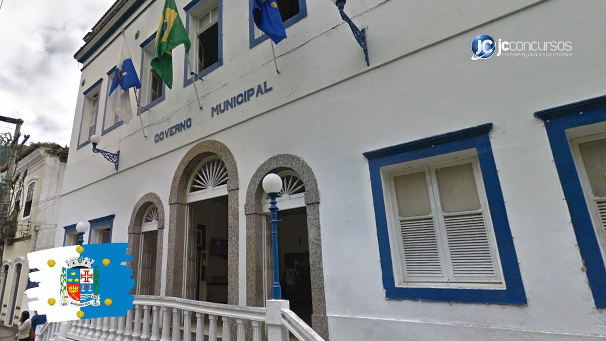 Processo seletivo em Angra dos Reis RJ: sede da Prefeitura Municipal