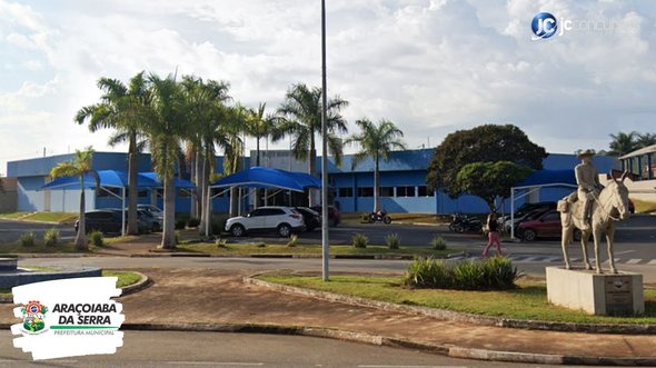 Concurso da Prefeitura de Araçoiaba da Serra SP: sede do Executivo - Google Street View