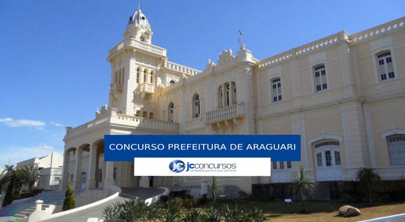 Concurso Prefeitura de Araguari - sede do Executivo - Divulgação
