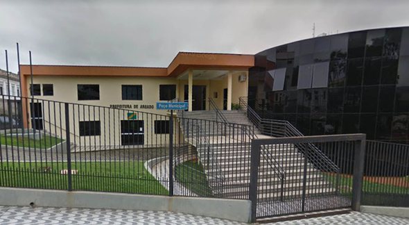 Concurso da Prefeitura de Areado: sede do órgão - Google street view