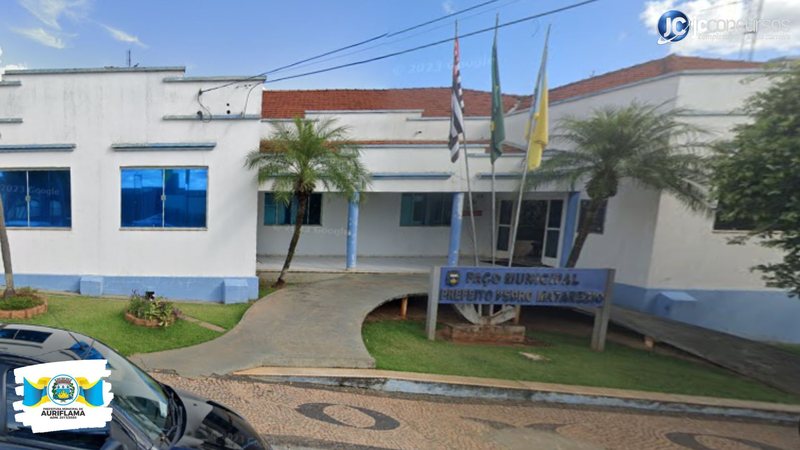 Processo seletivo da Prefeitura de Auriflama SP: sede do Executivo - Google Street View