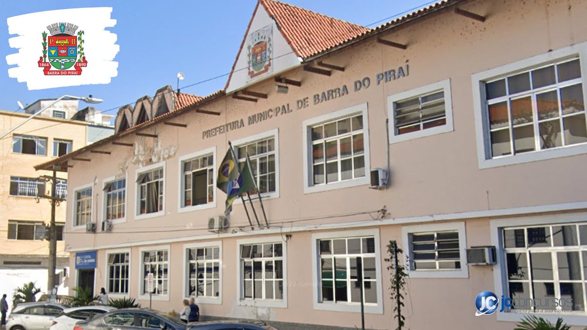 Processo seletivo de Barra do Piraí RJ: sede da prefeitura municipal