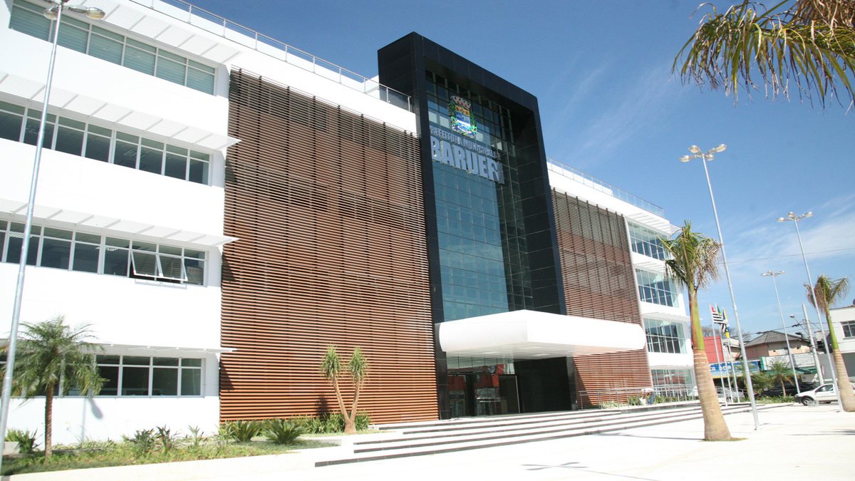 Concurso da Prefeitura de Barueri: fachada do prédio do Executivo