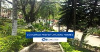Concurso Prefeitura de Bias Fortes - praça na área central do município - Divulgação