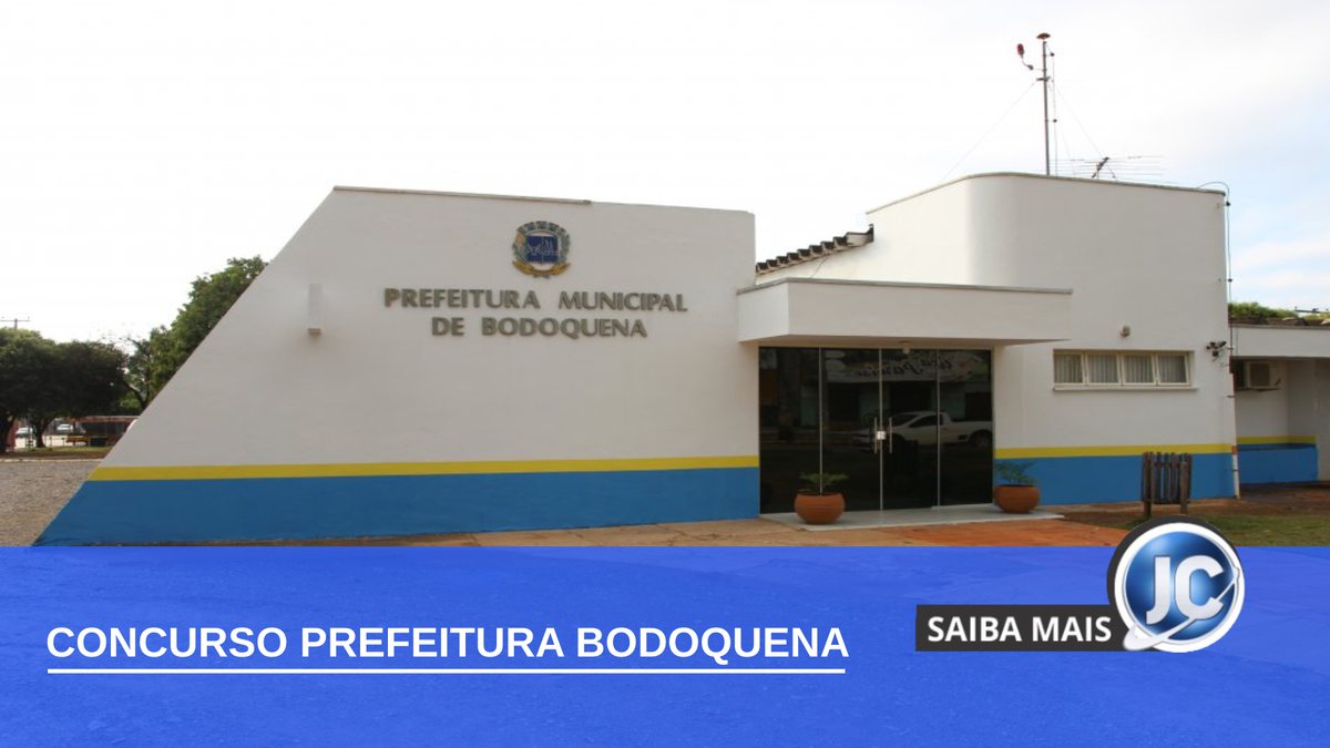 Concurso Prefeitura de Bodoquena: sede do Executivo