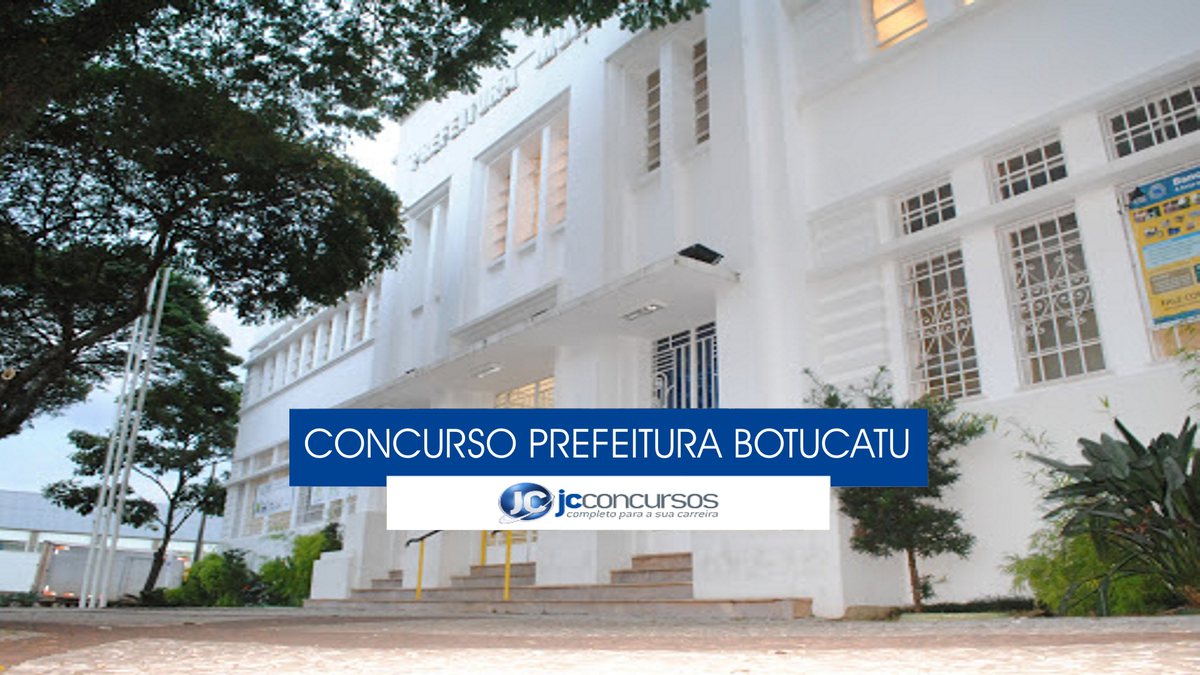 Concurso Prefeitura de Botucatu - sede do Executivo