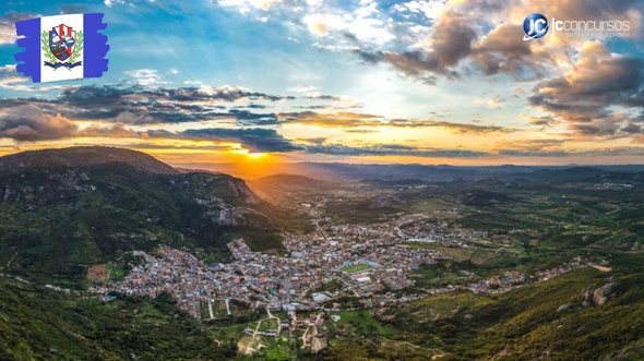 Concurso da Prefeitura de Brejo da Madre de Deus PE: vista aérea da cidade - Crédito: Genilson Araújo