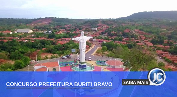 Concurso Prefeitura de Buriti Bravo - vista panorâmica do município - Divulgação