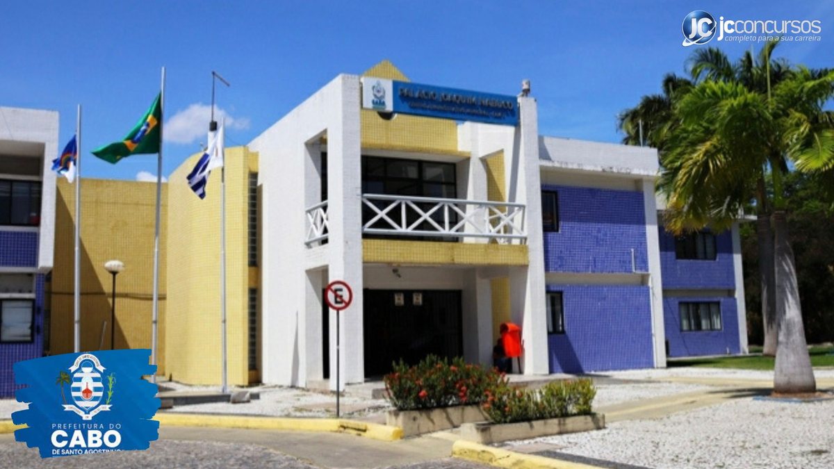 Processo seletivo de Cabo de Santo Agostinho PE: sede da prefeitura