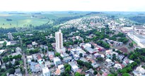 Concurso Prefeitura Cafelândia - vista aérea do município - Divulgação
