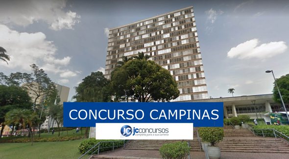 None - Concurso Prefeitura Campinas SP: sede da prefeitura Campinas SP: Divulgação