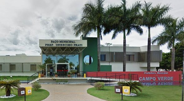 Concurso da Prefeitura de Campo Verde MT: sede do órgão - Google street view