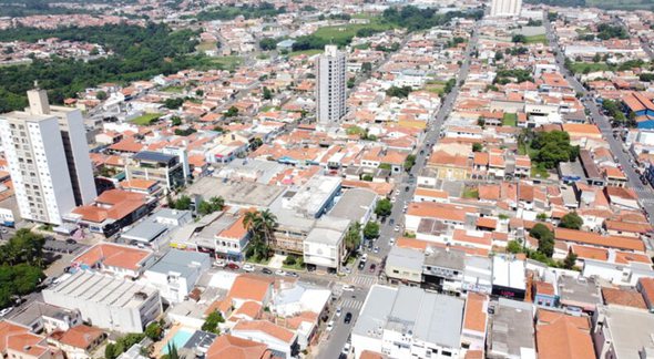 Concurso Prefeitura de Capivari SP: vista aérea da cidade - Divulgação/Prefeitura Municipal de Capivari