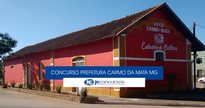 Concurso Prefeitura de Carmo da Mata - prédio da Estação da Cultura - Divulgação