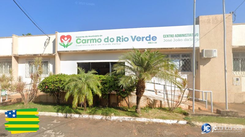 Concurso da Prefeitura de Carmo do Rio Verde GO: sede do Executivo