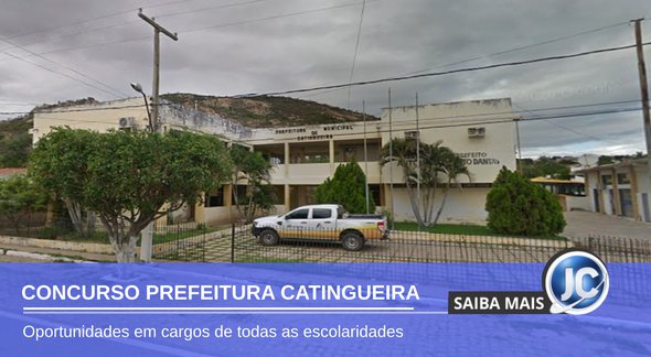 Concurso Prefeitura de Catingueira - sede do Executivo - Google Street View
