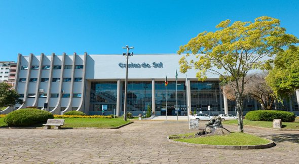 Concurso Prefeitura de Caxias do Sul: fachada do prédio do Executivo - Divulgação