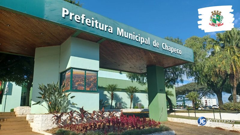Concurso da Prefeitura de Chapecó: sede do Executivo - Foto: Divulgação