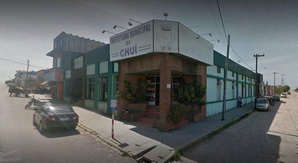 Concurso Prefeitura de Chuí - sede do Executivo - Google Street View