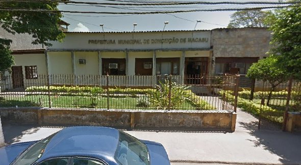 Concurso Prefeitura de Conceição de Macabu - sede do Executivo - Google Street View